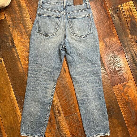MADEWELL The High Rise Slim Crop Boy Jean Size 24 - Picture 2 of 9